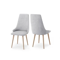 Gepolsterter Sessel LS92 Loft mit Knöpfen, moderner Schalensessel