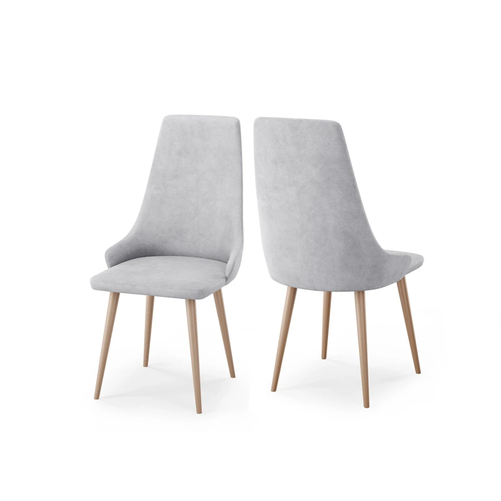 Gepolsterter Sessel LS92 Loft mit Knöpfen, moderner Schalensessel