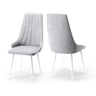 Polsterstuhl LS93 Loft gesteppter moderner Schalensessel