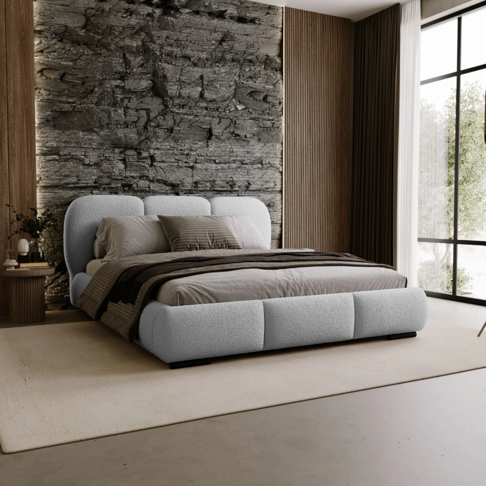 Polsterbett WERA 160×200 mit Bettkasten
