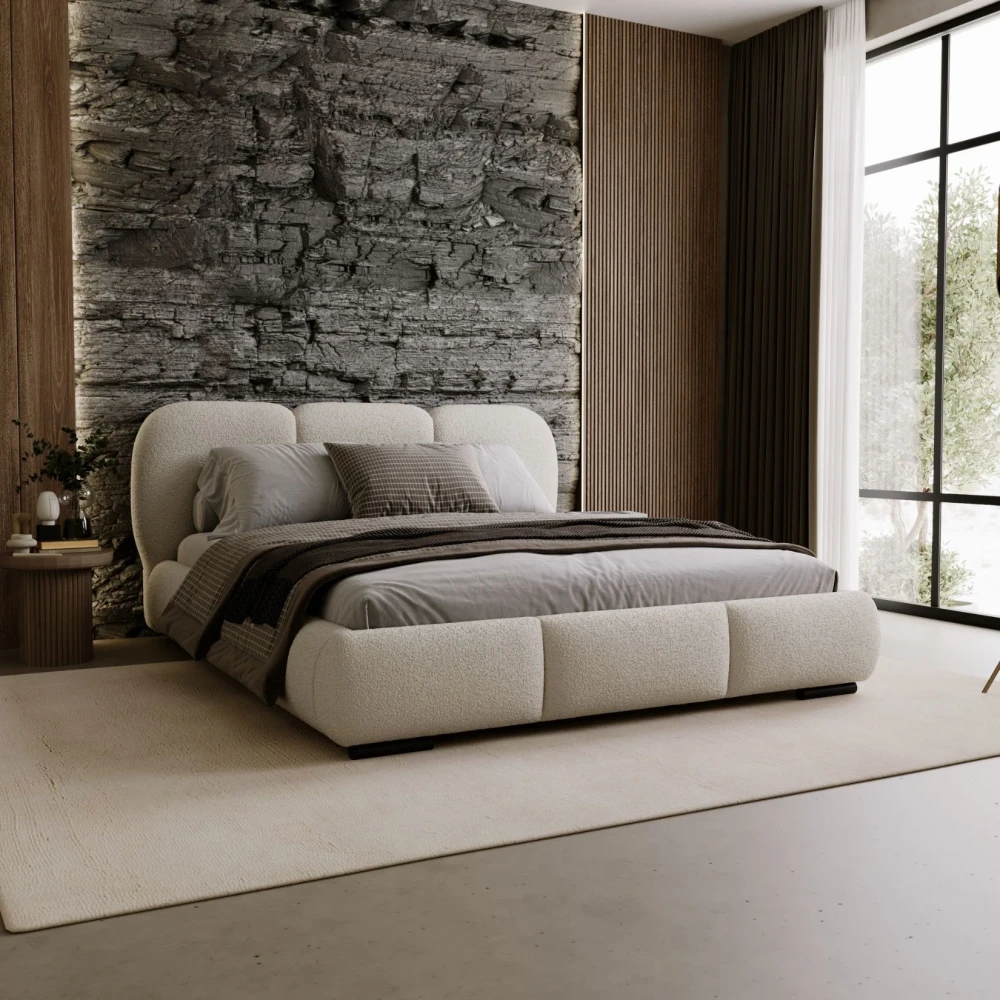 Polsterbett WERA 180×200 mit Bettkasten