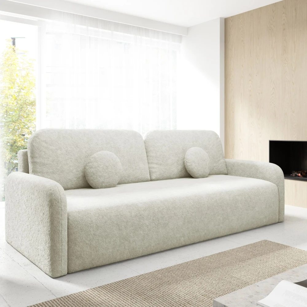 POZE Sofa mit Bettkasten und Schlaffunktion