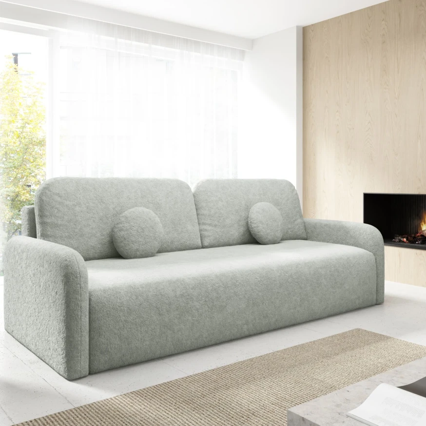 POZE Sofa mit Bettkasten und Schlaffunktion