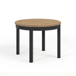 Tisch RAVO mit Kasten, geriffelt