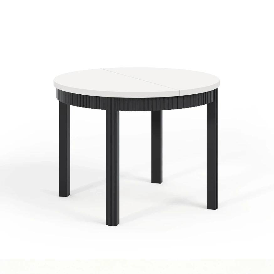 Tisch RAVO mit Kasten, geriffelt