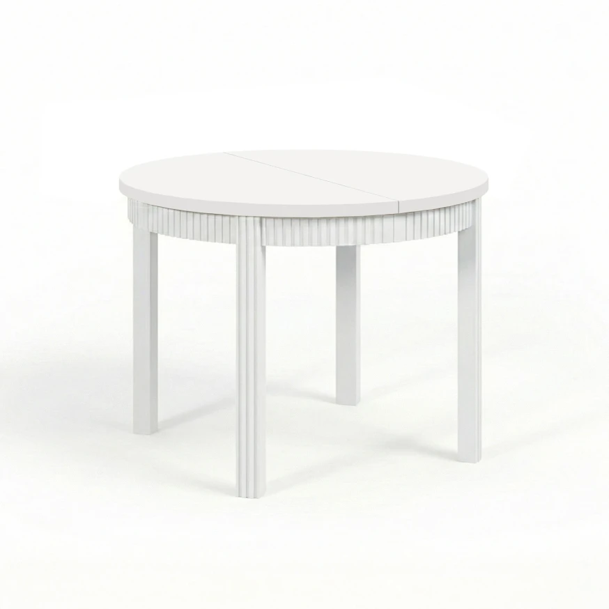 Tisch RAVO mit Kasten, geriffelt