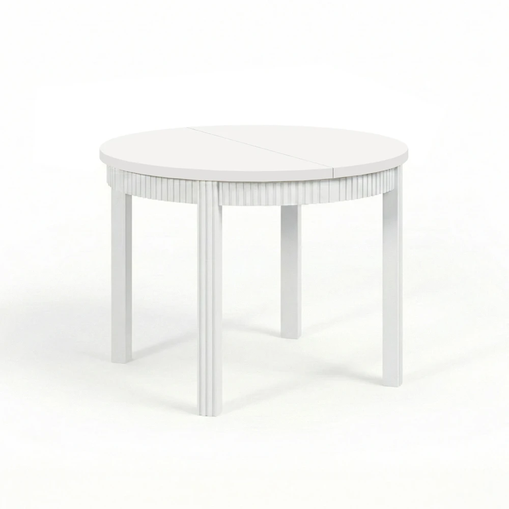 Tisch RAVO mit Kasten, geriffelt