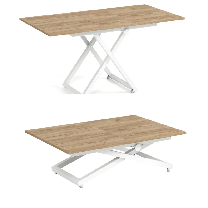 Couchtisch ARIAA, höhenverstellbar, ausziehbar