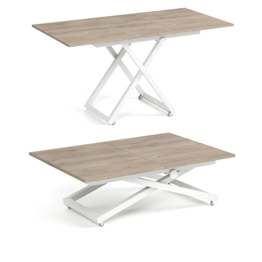 Couchtisch ARIAA, höhenverstellbar, ausziehbar