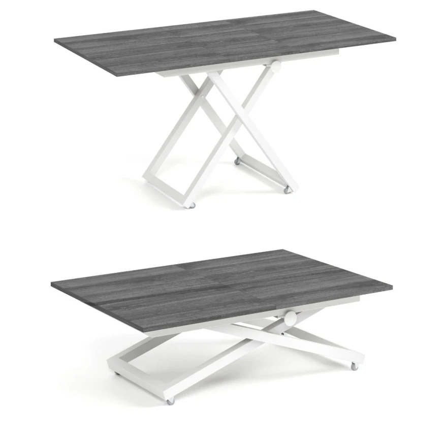 Couchtisch ARIAA, höhenverstellbar, ausziehbar