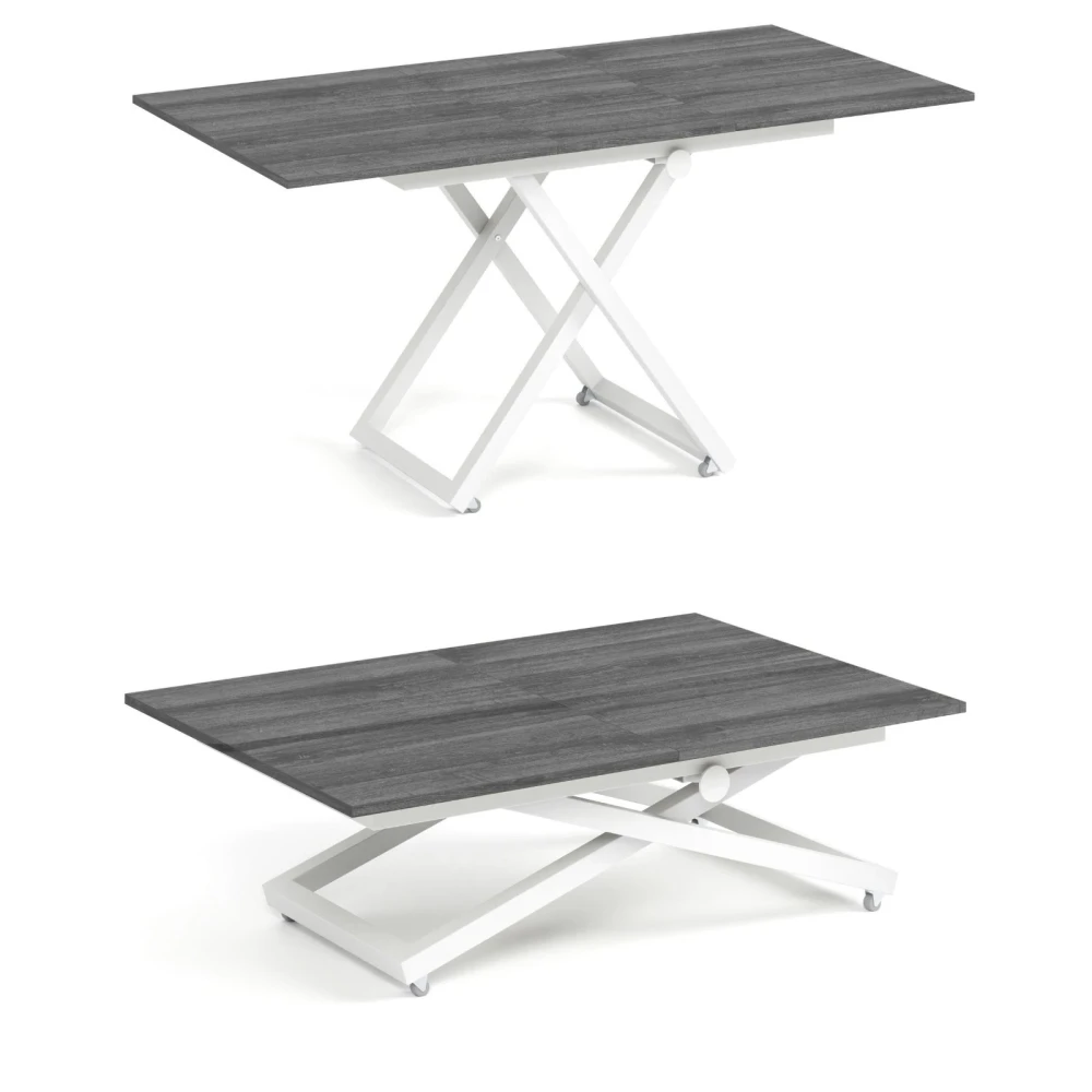 Couchtisch ARIAA, höhenverstellbar, ausziehbar