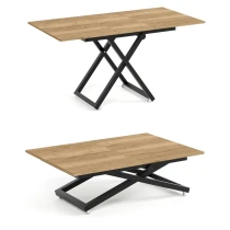 Couchtisch ARIAA, höhenverstellbar, ausziehbar