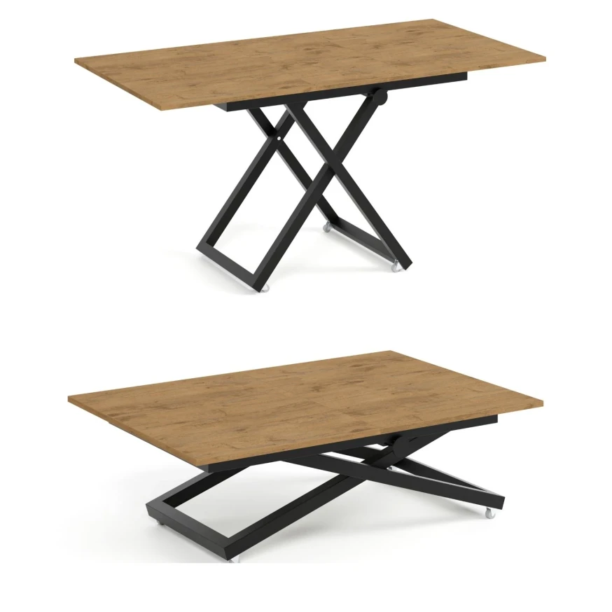 Couchtisch ARIAA, höhenverstellbar, ausziehbar