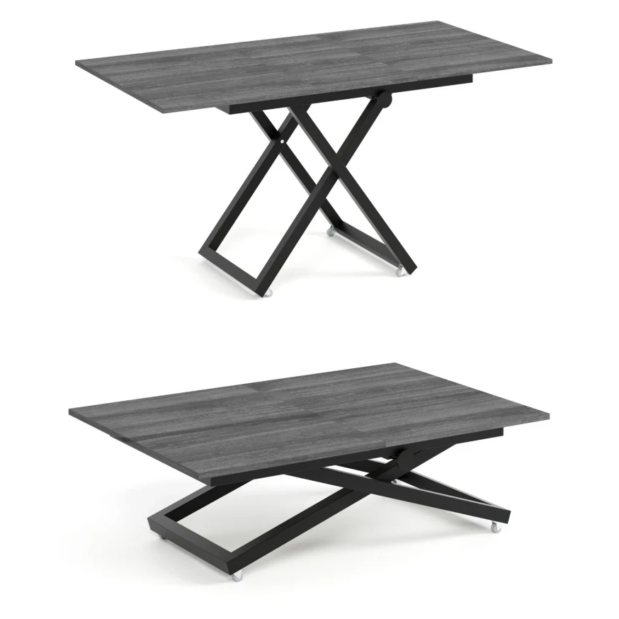 Couchtisch ARIAA, höhenverstellbar, ausziehbar