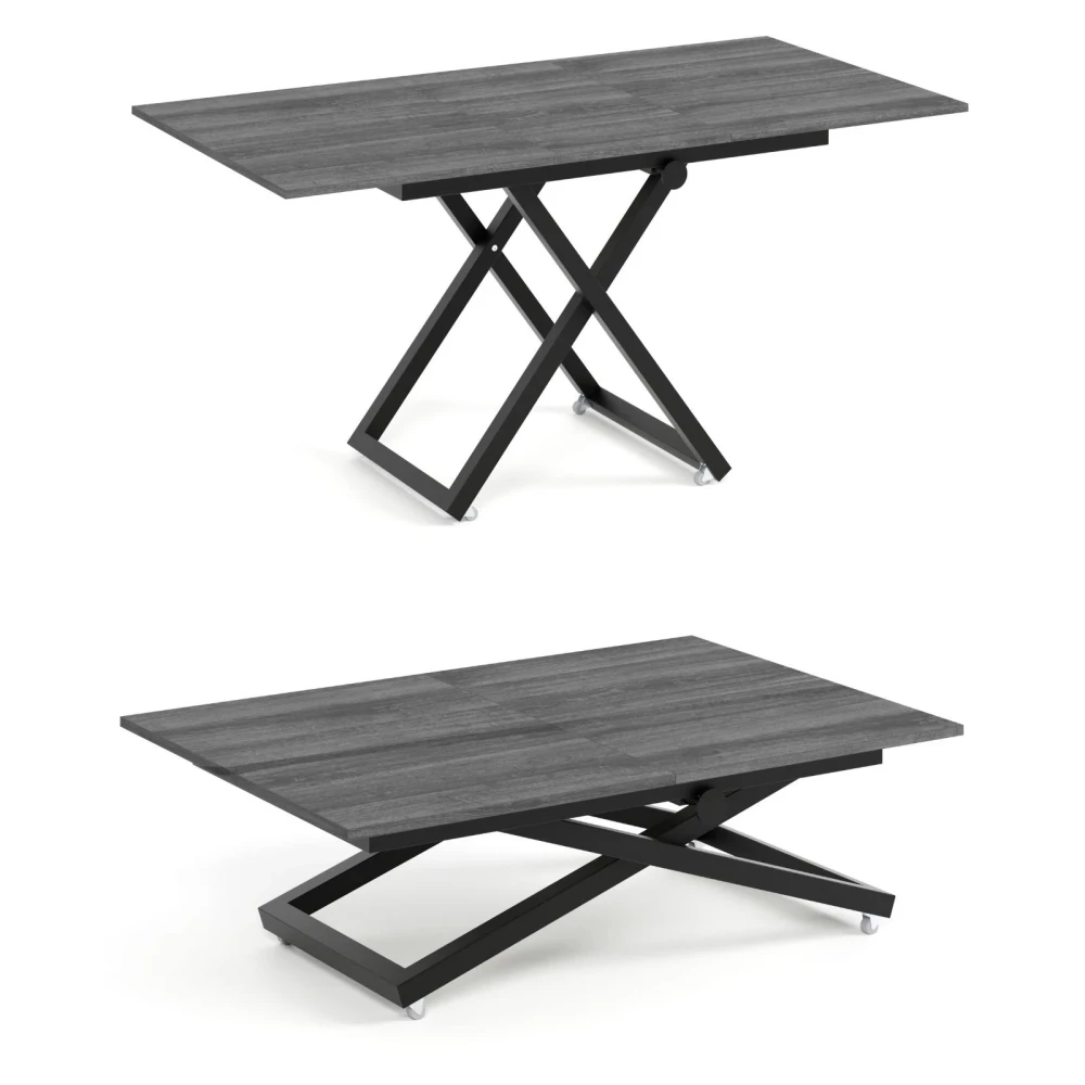 Couchtisch ARIAA, höhenverstellbar, ausziehbar