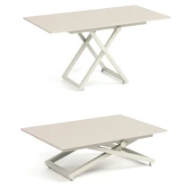 Couchtisch ARIAA, höhenverstellbar, ausziehbar