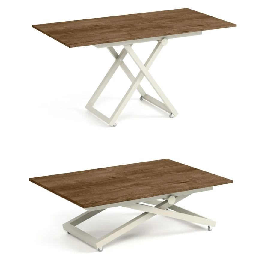 Couchtisch ARIAA, höhenverstellbar, ausziehbar