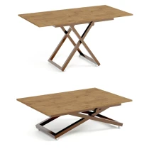 Couchtisch ARIAA, höhenverstellbar, ausziehbar