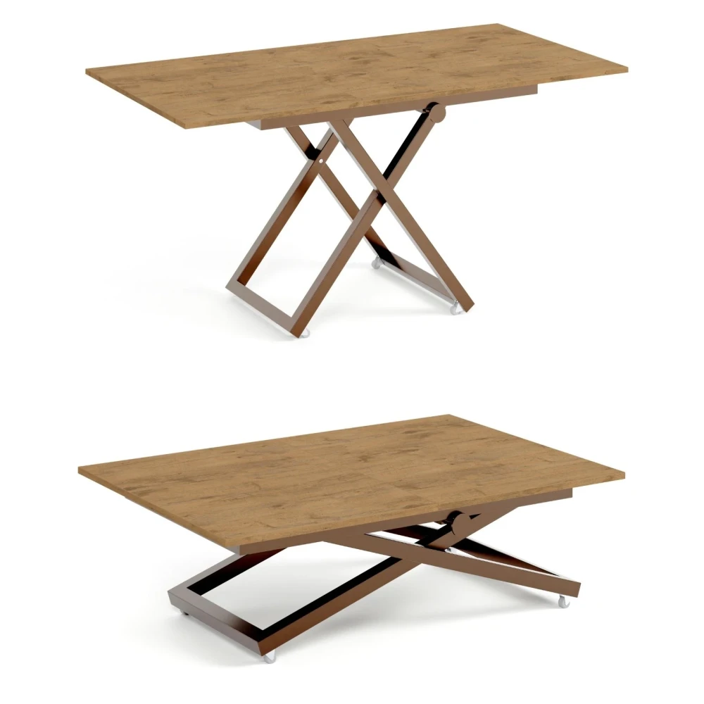 Couchtisch ARIAA, höhenverstellbar, ausziehbar