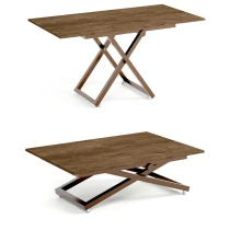 Couchtisch ARIAA, höhenverstellbar, ausziehbar