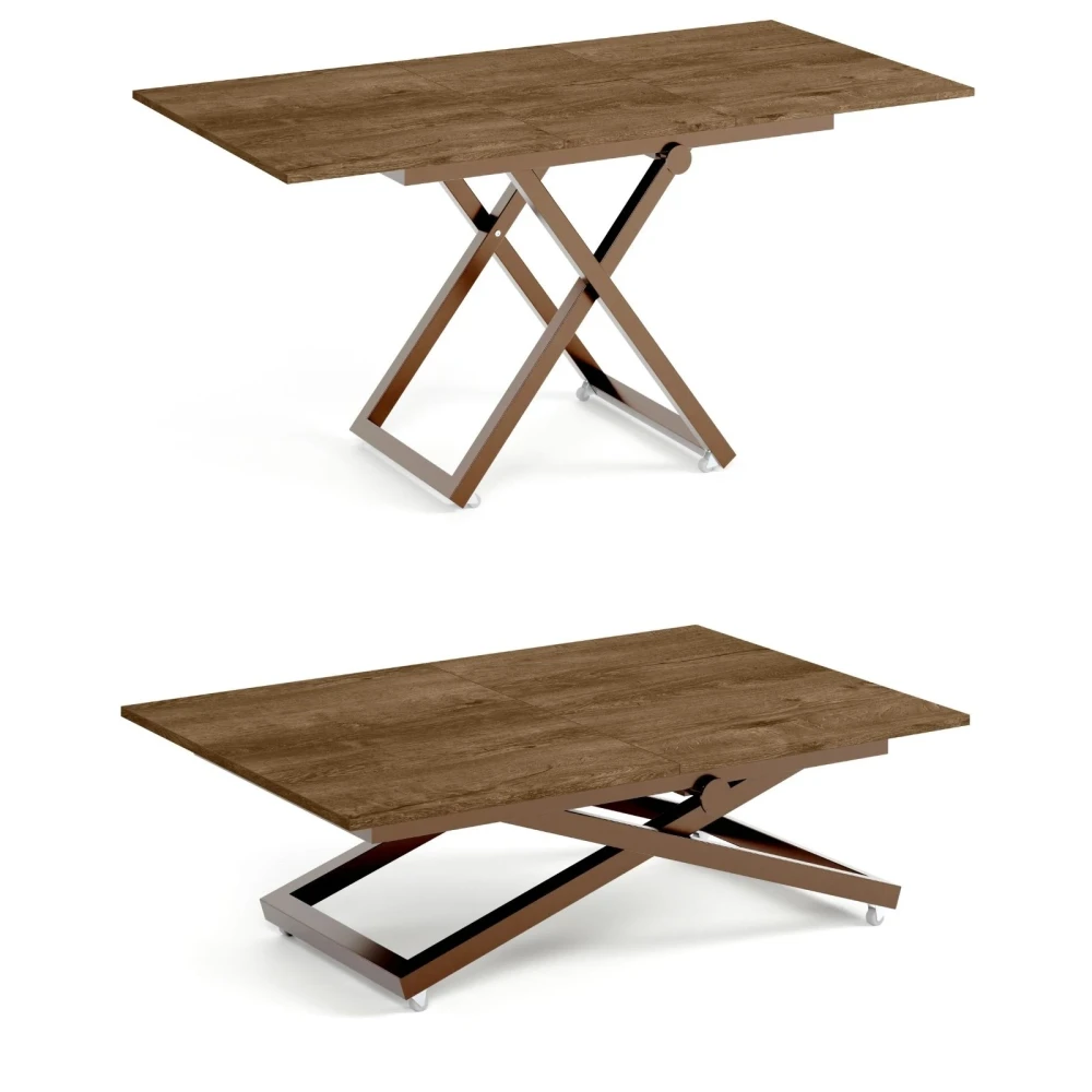 Couchtisch ARIAA, höhenverstellbar, ausziehbar