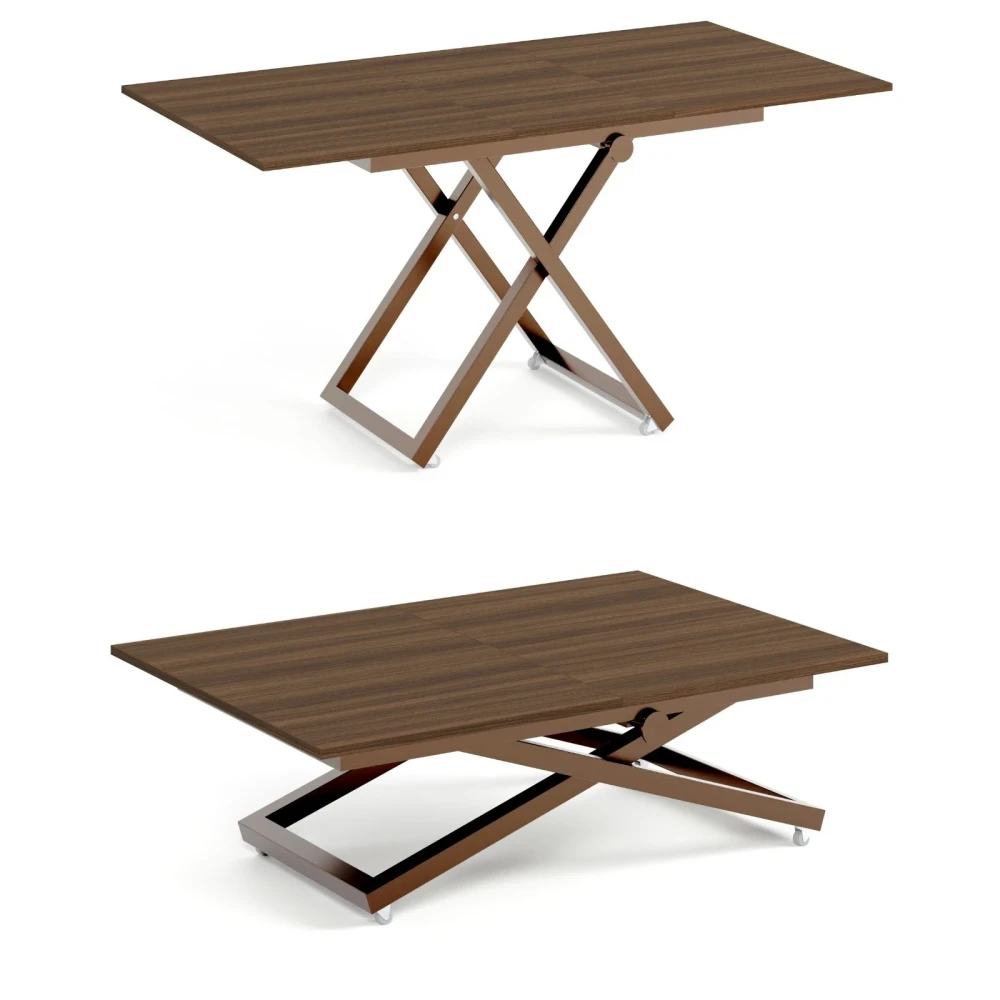 Couchtisch ARIAA, höhenverstellbar, ausziehbar