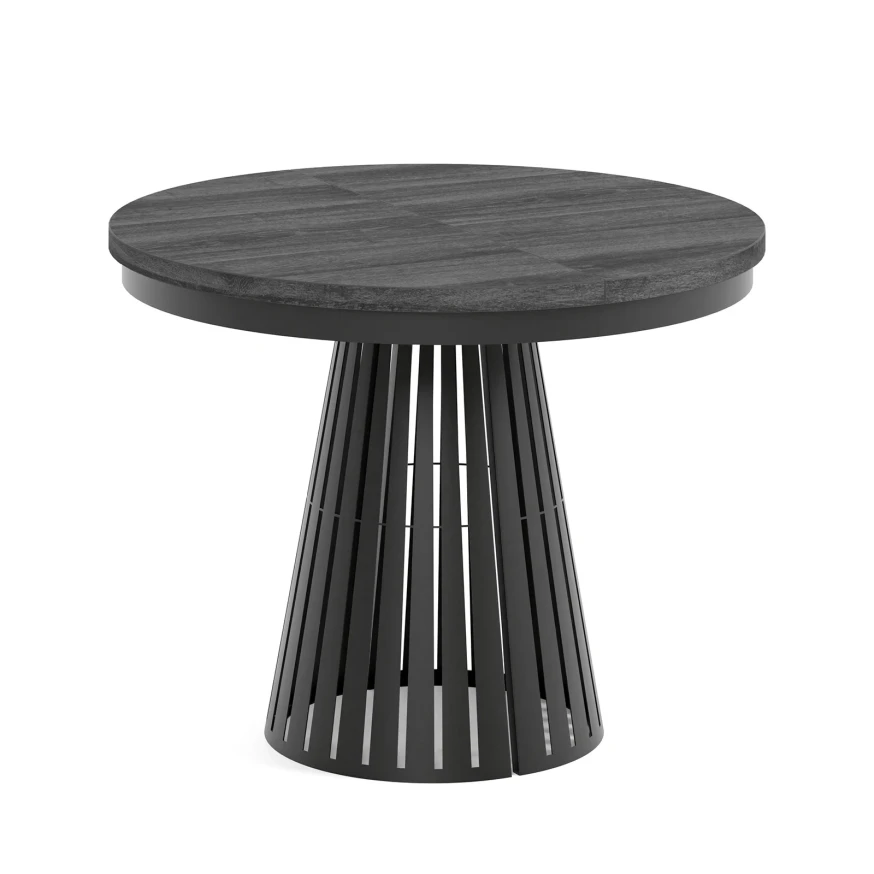 Esstisch rund Säulenfuß ausziehbar günstig kaufen - Dekori Möbel