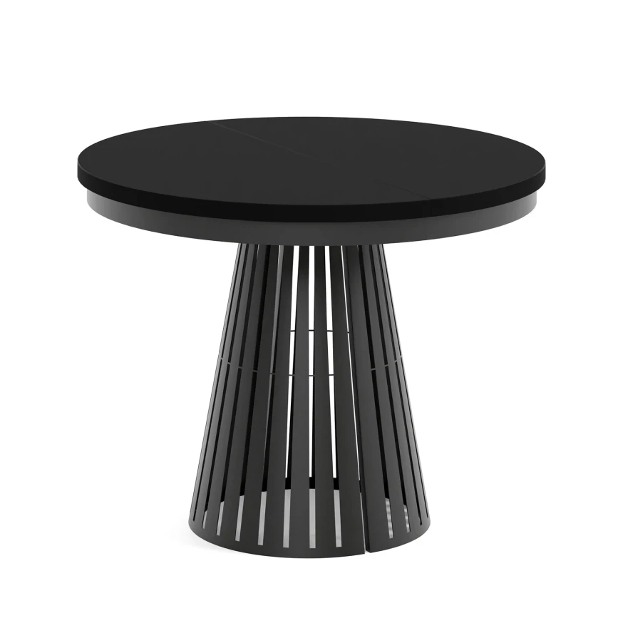 Esstisch rund Säulenfuß ausziehbar günstig kaufen - Dekori Möbel