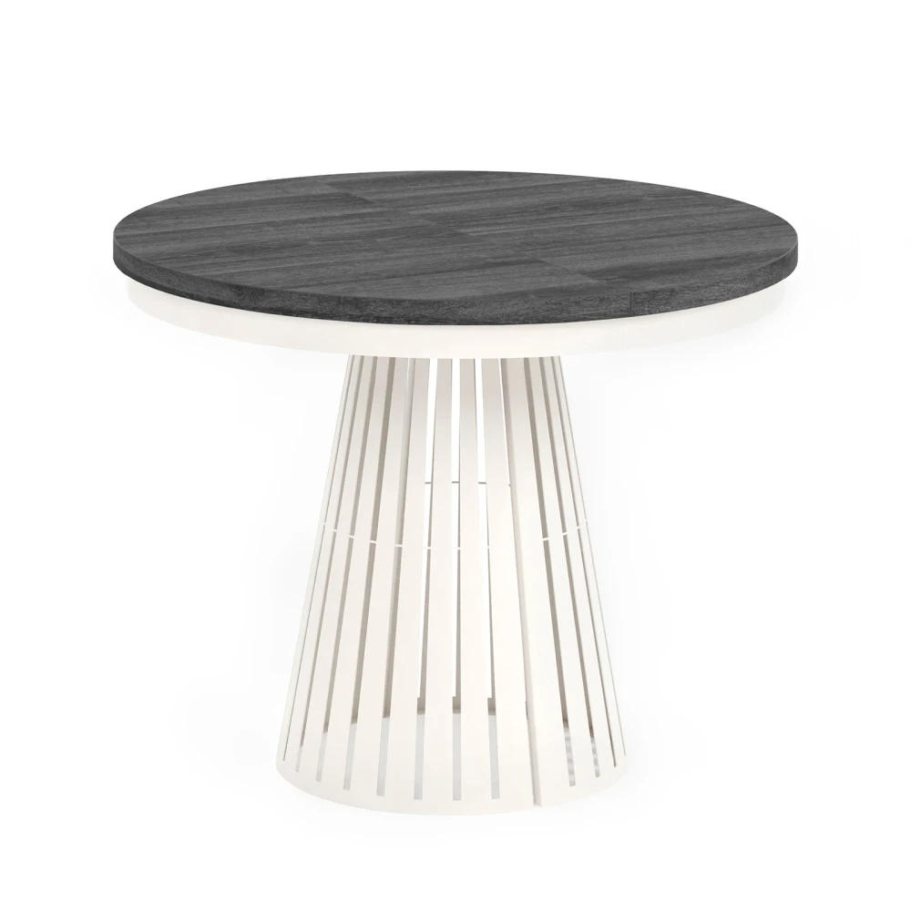 Esstisch rund Säulenfuß ausziehbar günstig kaufen - Dekori Möbel