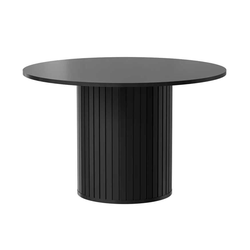 Runder Tisch ZOEVA ZA8 mit Rillen