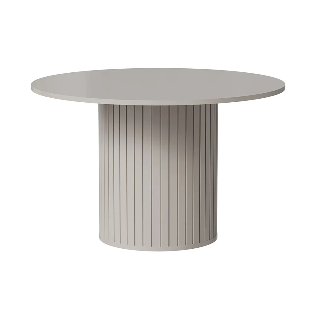 Runder Tisch ZOEVA ZA8 mit Rillen