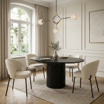 Ausziehbarer Tisch ZOEVA ZA9 mit Rillen