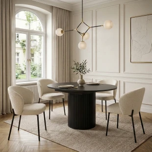 Ausziehbarer Tisch ZOEVA ZA9 mit Rillen