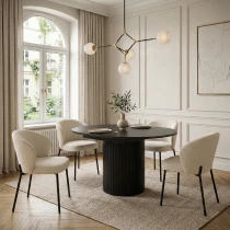 Ausziehbarer Tisch ZOEVA ZA9 mit Rillen