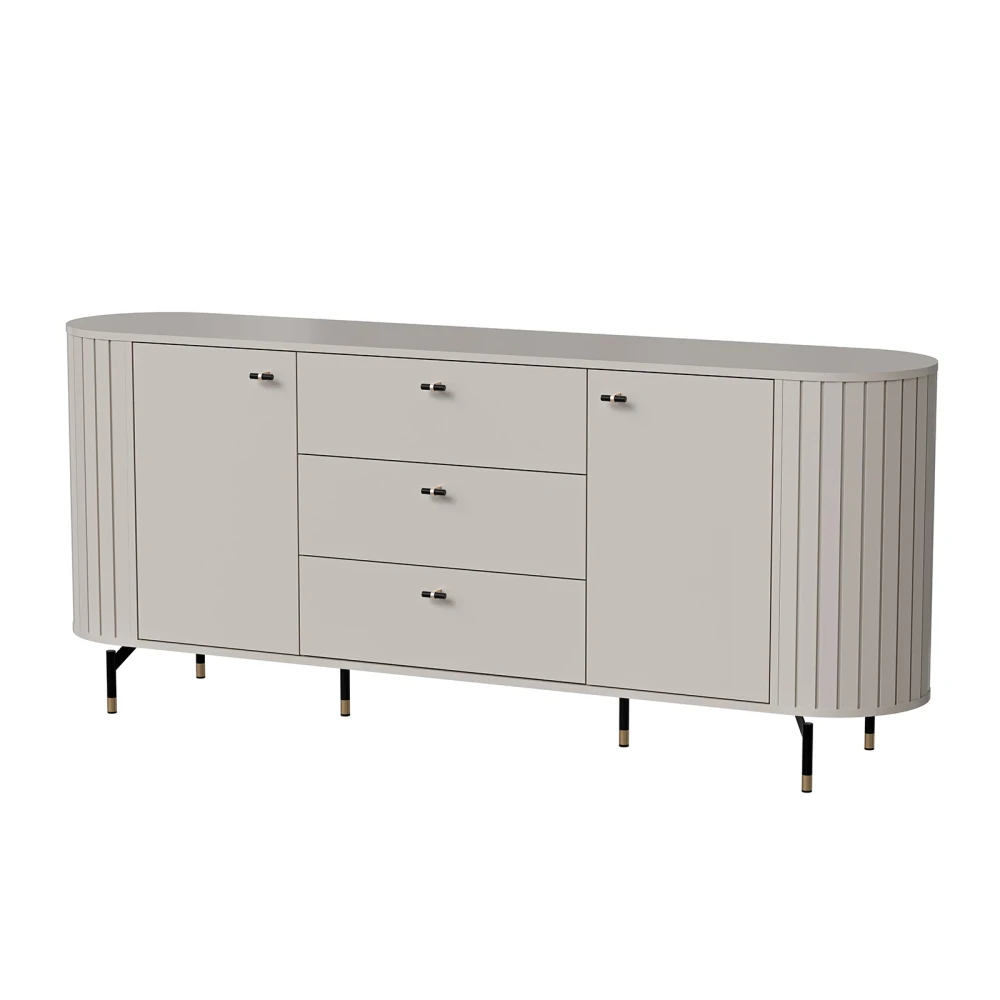 Kommode ZOEVA ZA4 mit Rillen