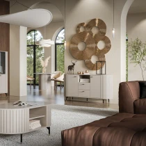 Kommode ZOEVA ZA2 mit Rillen