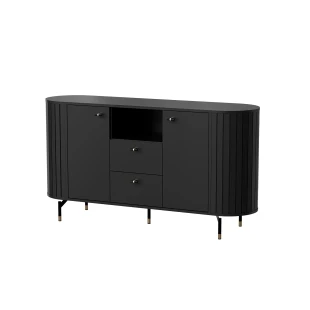 Kommode ZOEVA ZA2 mit Rillen