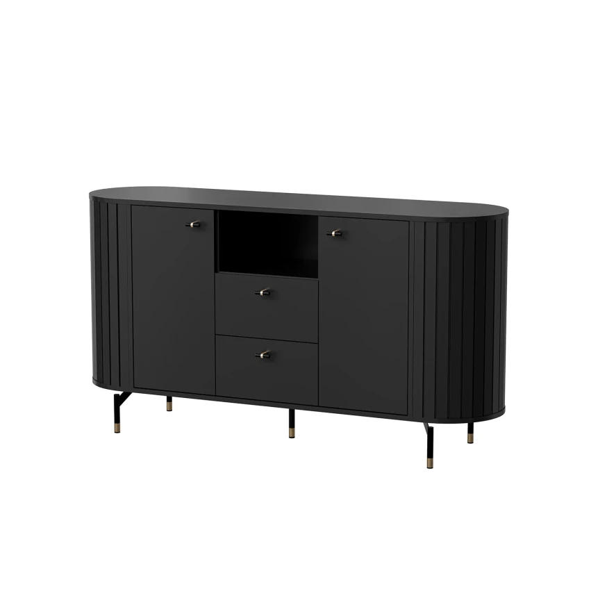 Kommode ZOEVA ZA2 mit Rillen