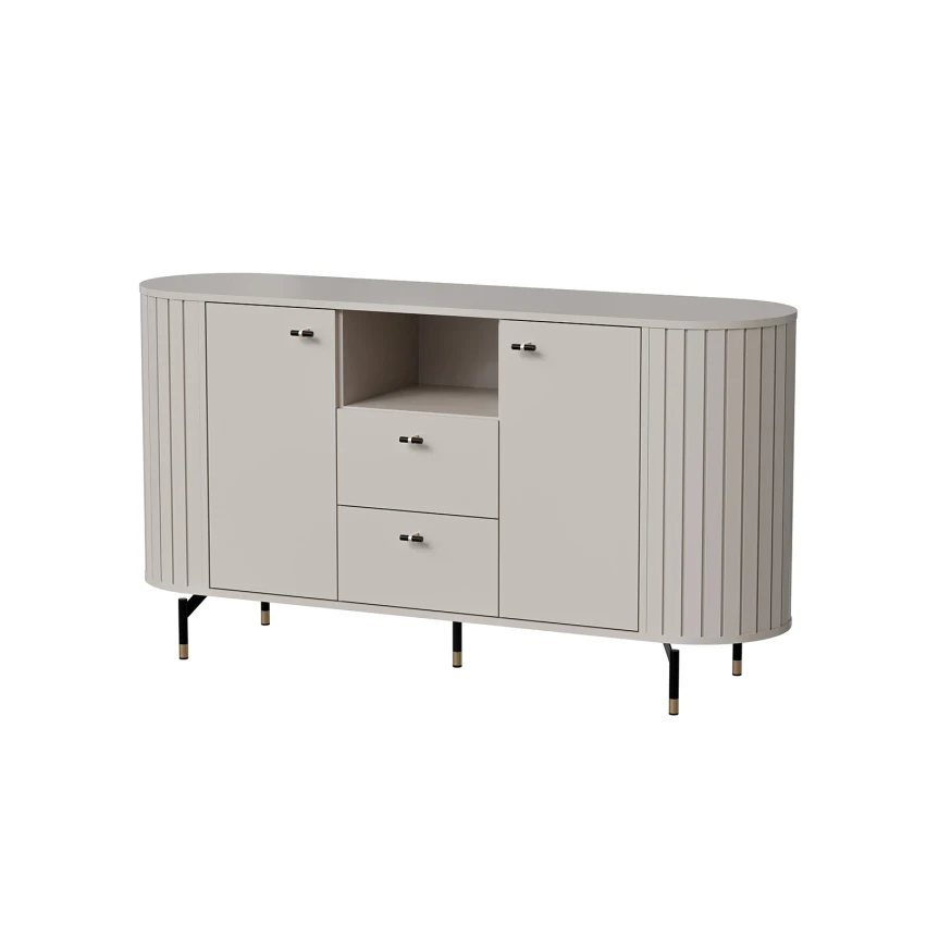 Kommode ZOEVA ZA2 mit Rillen