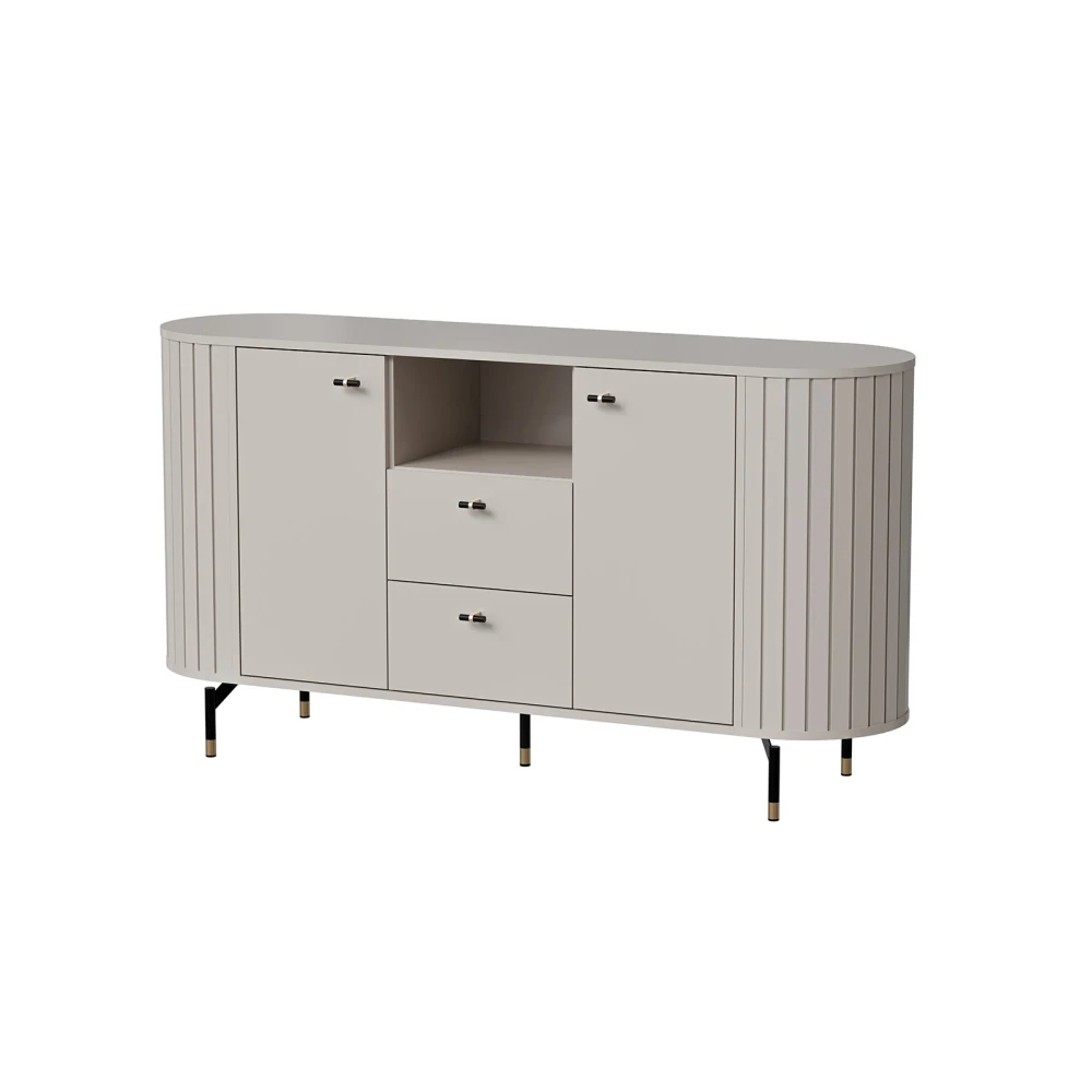 Kommode ZOEVA ZA2 mit Rillen