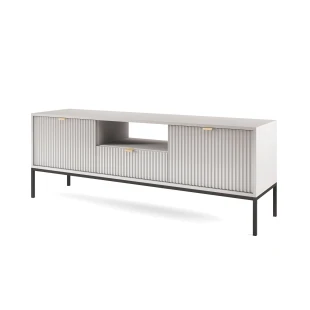 TV-Schrank KARI RTV154 mit geriffelten Fronten