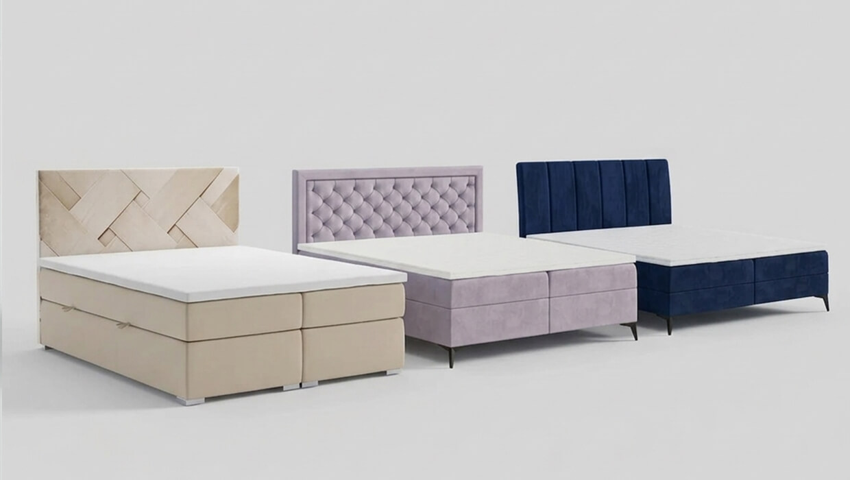 Bequeme Boxspringbetten 160x200 von Dekori Möbel – hoher Schlafkomfort für Paare und Singles