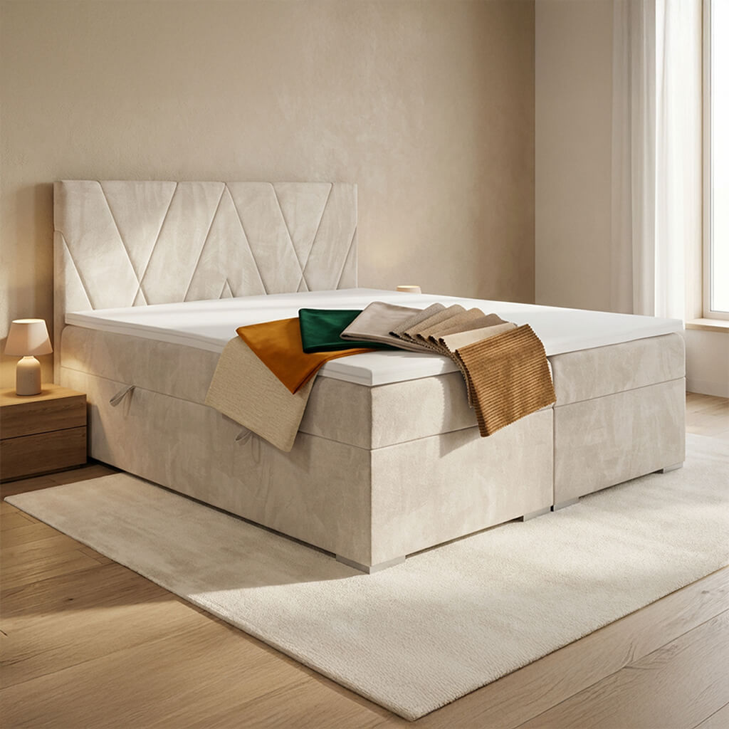 Bezugsstoffe für Boxspringbetten