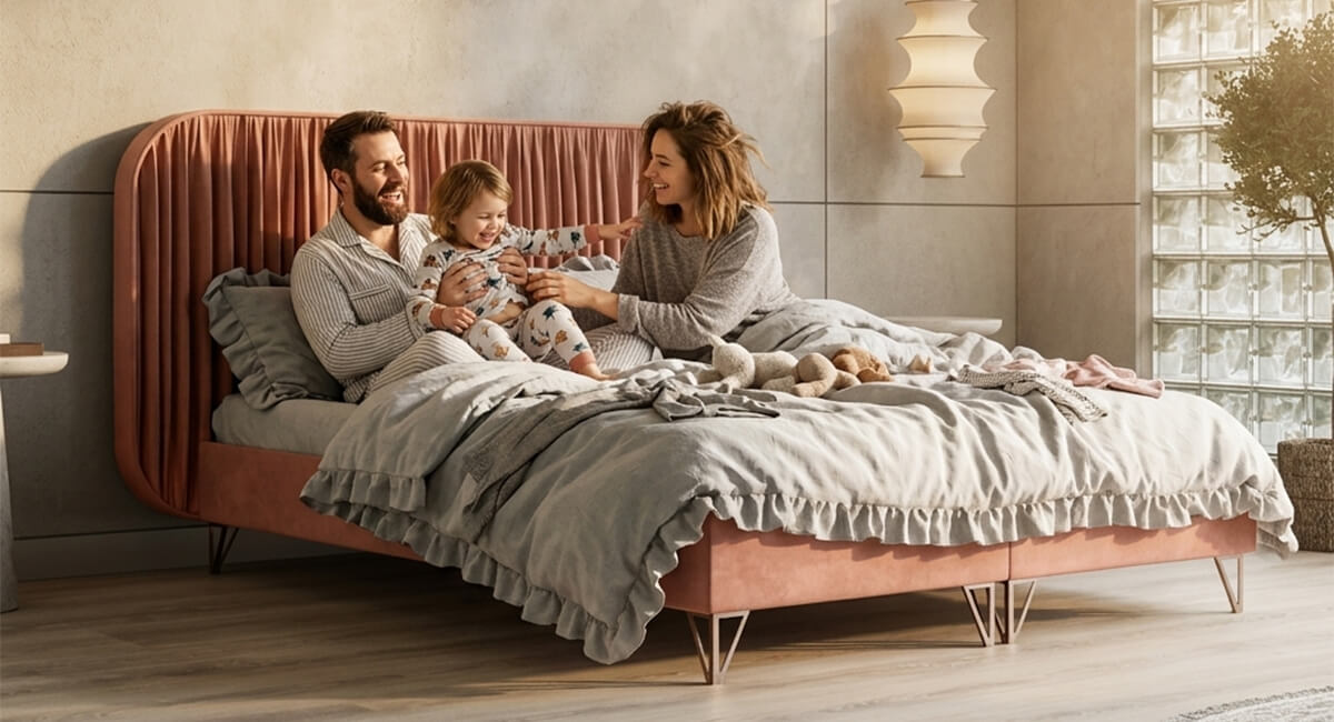 Boxspringbett 180x200 – komfortables Bett für Familien und Paare